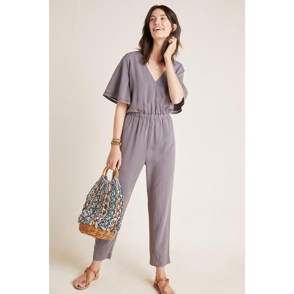 Cloth & Stone Gulpiyuri Jumpsuit - EUC Large Petite (LP) - Picture 2 of 5